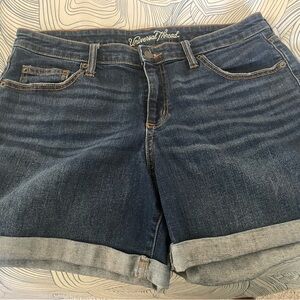 Universal Thread Women's Dark Blue Jean Shorts